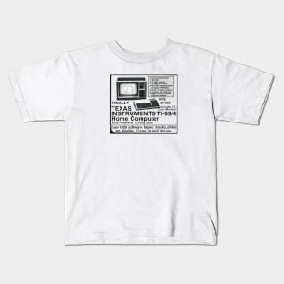 Finally!  TI-99/4 Home Computer Kids T-Shirt